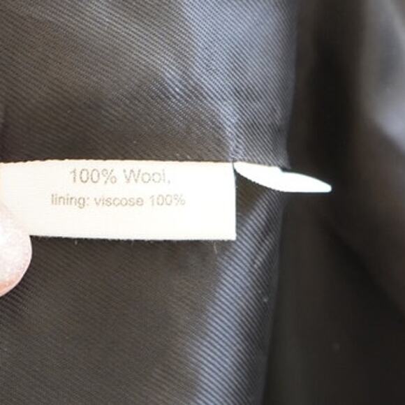 Flow Structured Long Sleeve Collared Houndstooth Blazer Gray Womens Size Medium - Picture 7 of 7